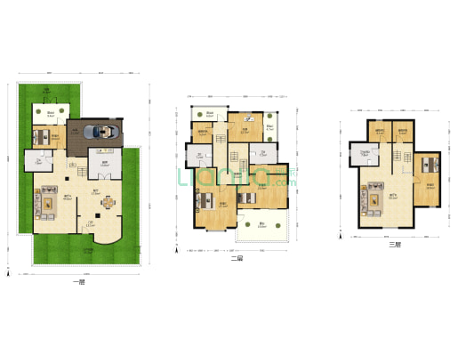 丁香花园(秀洲区) 5室3厅4卫 296平方
