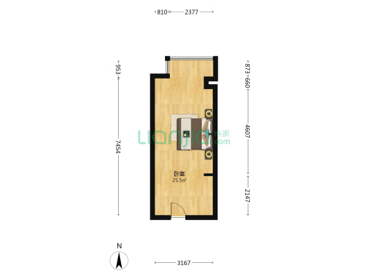 荥阳吾悦广场 1室0厅0卫 37平方