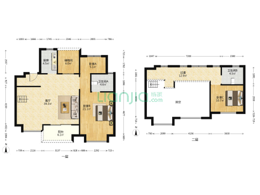 保利海上明悦 3室1厅2卫 129平方