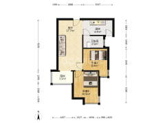 华阳主路 集中供暖 人车分流 刷卡入园 北京保利物业-涿州天伦湾一期户型图