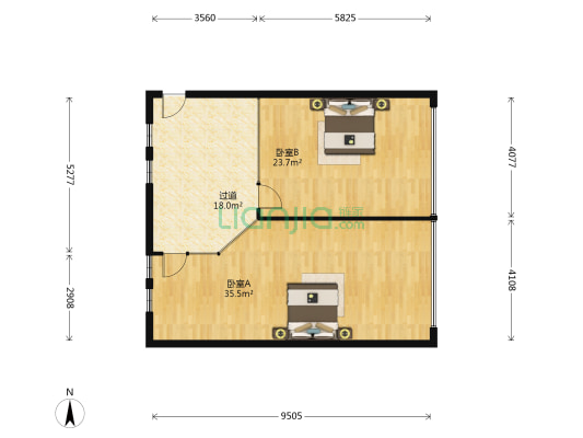 军民路847号 2室0厅0卫 97平方