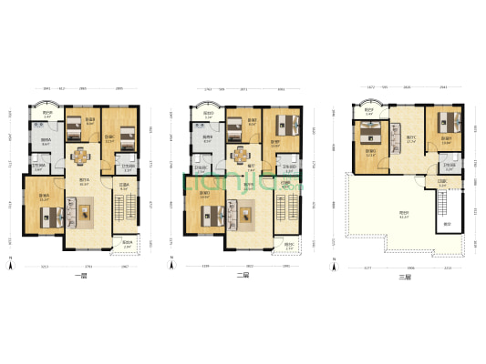 东丽园 8室4厅5卫 356平方