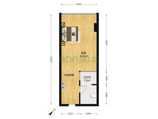 万润温泉会馆 1室0厅1卫 50平方