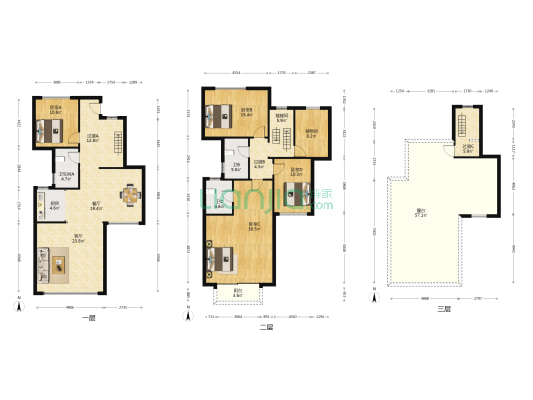 枫溪美郡 4室2厅3卫 242平方