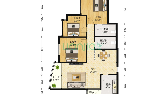 如意大厦二手房实景图