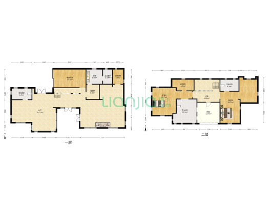 康郡颂恩谷 2室1厅4卫 340平方