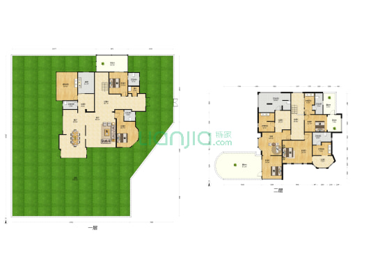 翠堤园别墅 6室2厅6卫 295平方