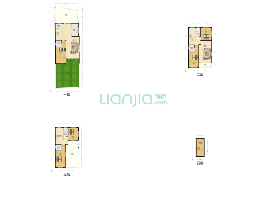 榄边村 5室2厅6卫 261平方