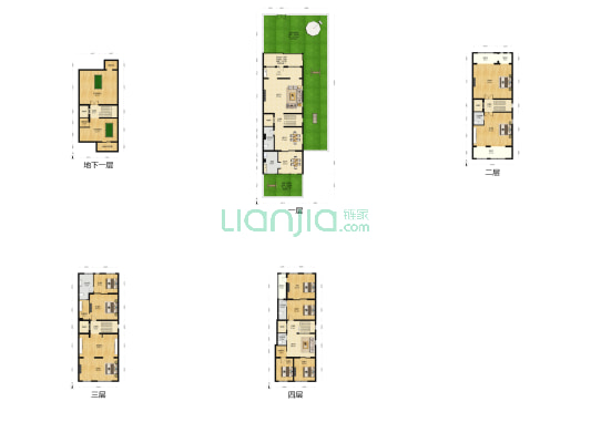 西山美墅馆J区 11室4厅5卫 421平方