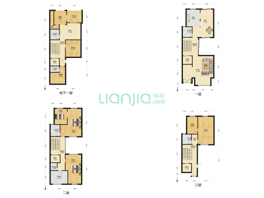 滨江108(别墅) 4室3厅7卫 452平方