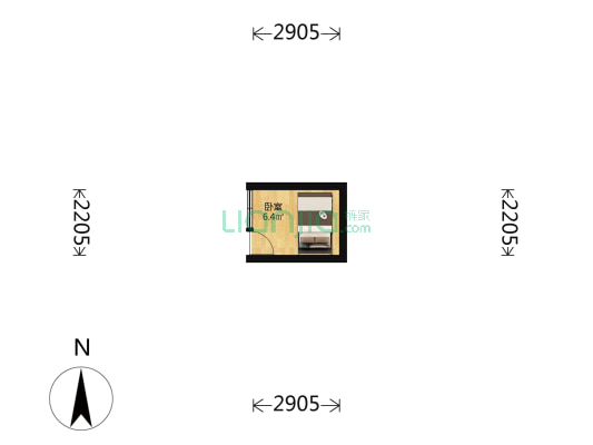 新兴里平房 1室0厅0卫 8平方