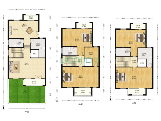 东太湖1号 4室2厅5卫 429平方