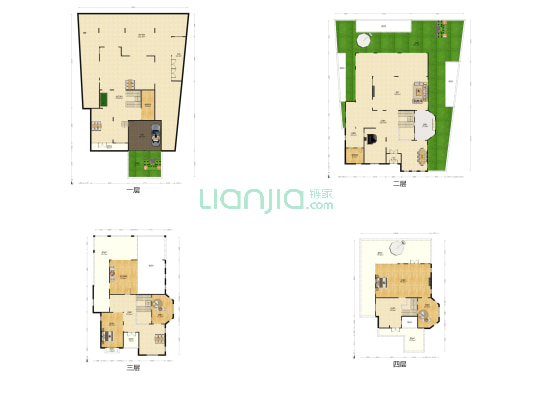 招商华侨城曦城三期 5室1厅0卫 362平方