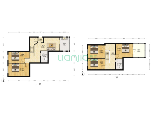 明星街 5室1厅2卫 117平方