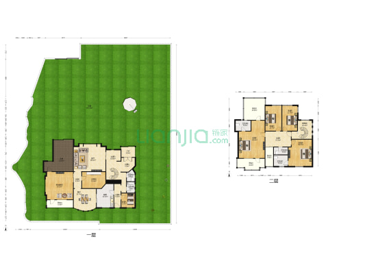 蓝水假期 6室2厅5卫 329平方