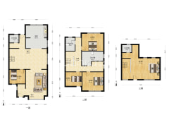 军官社区联排别墅，集体供暖，随意装修-涿州嵘御航城户型图