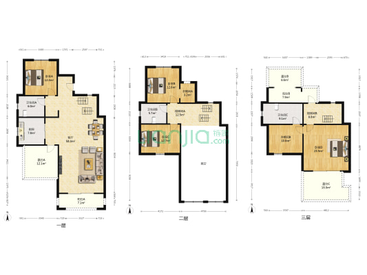 大鼎湖滨印象 4室1厅3卫 195平方