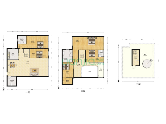 银湖大厦 5室1厅4卫 310平方