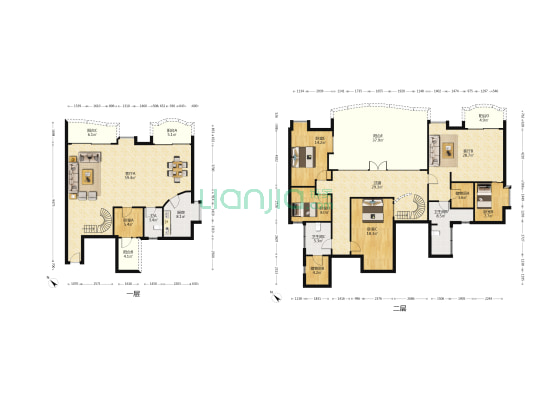 麓景雅苑 5室2厅3卫 278平方