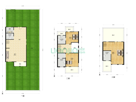 锦尚豪庭 3室1厅4卫 222平方