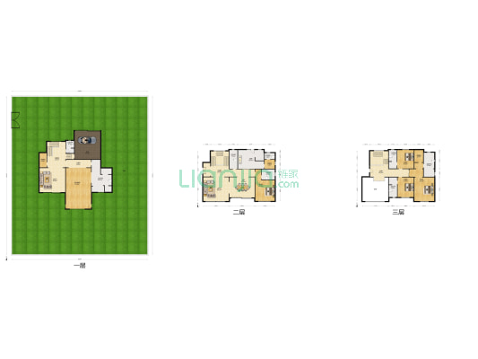 佘山东紫园二期（玲珑华府） 5室3厅8卫 554平方