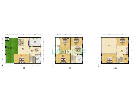 文明巷独院5号 6室4厅3卫 300平方