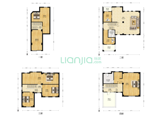 高迪墅 7室1厅2卫 294平方
