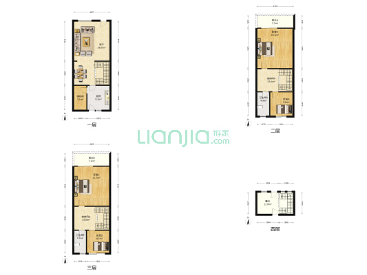 兰花村 4室1厅2卫 200平方