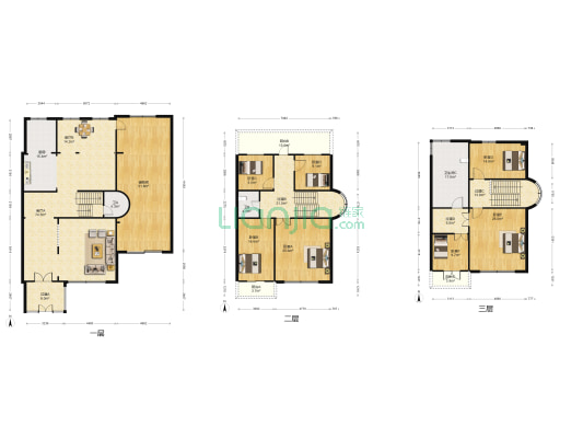 中光东小区 7室2厅3卫 295平方