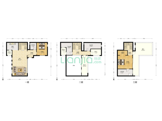 金科御临河月梅沙 2室1厅4卫 286平方