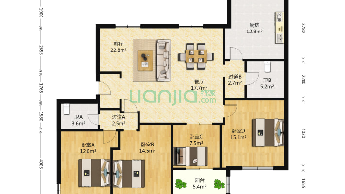 大都市采弄住宅楼二手房实景图