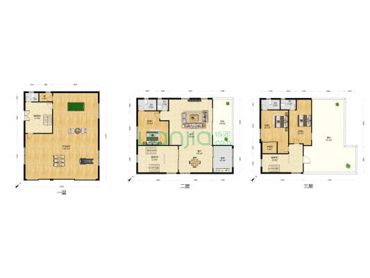 北帝村 4室2厅5卫 350平方