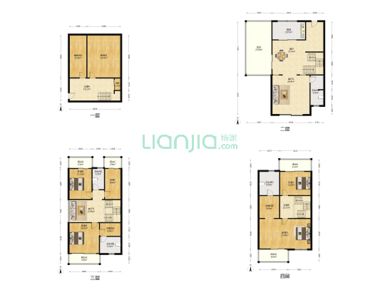 朗悦湾西区 5室3厅4卫 341平方