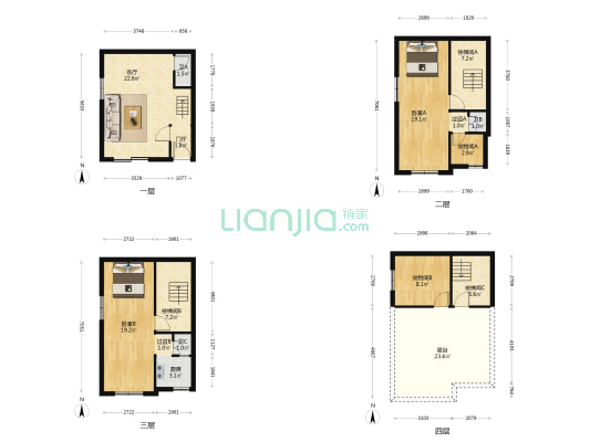 高明人才住宅楼 2室1厅3卫 107平方