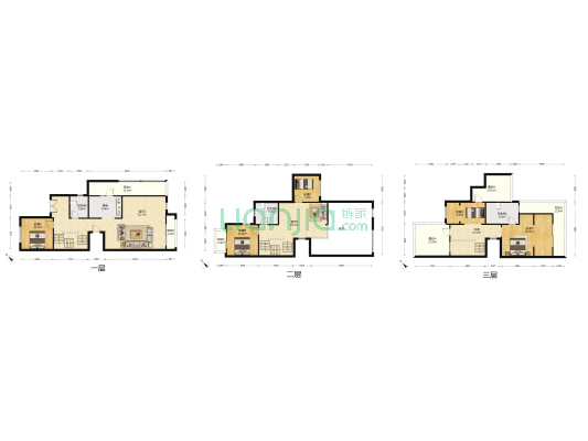 龙湖两江新宸旭宸 5室2厅3卫 345平方