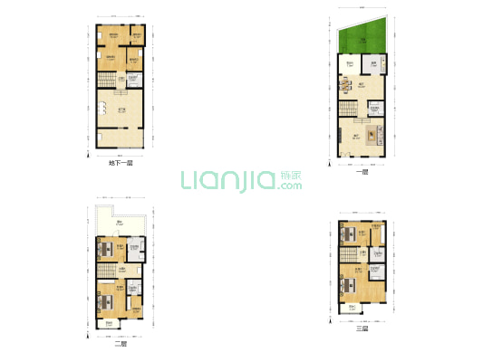 天鹅堡 4室2厅6卫 246平方
