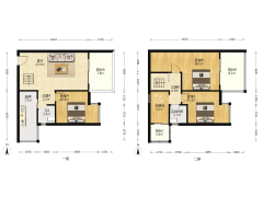 黄泥磅跃层大三房，装修保养好，住家舒适-重庆两代一家户型图
