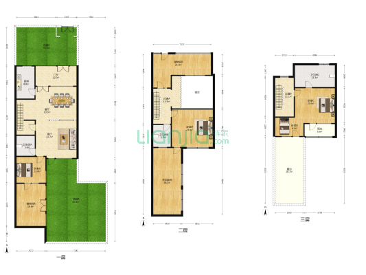 艺城北区 5室2厅3卫 208平方
