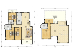 洋房精装修上跃，喜欢露台做空中花园朋友看过来-涿州香邑溪谷户型图