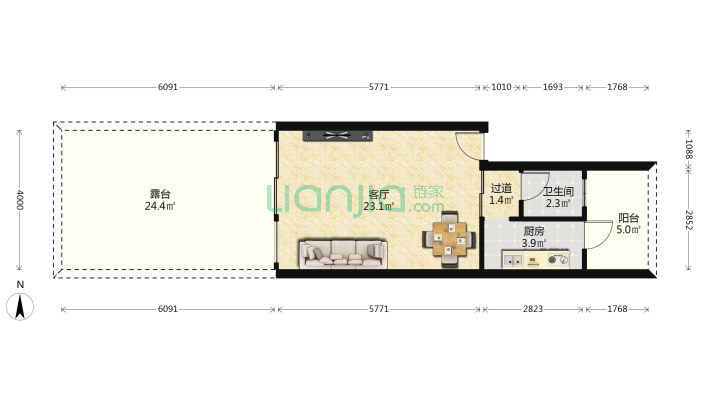 聚龙彩虹湾二手房实景图