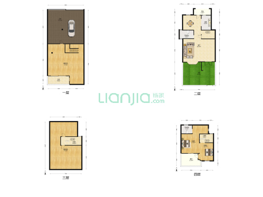 大地香漓湾 2室1厅2卫 220平方