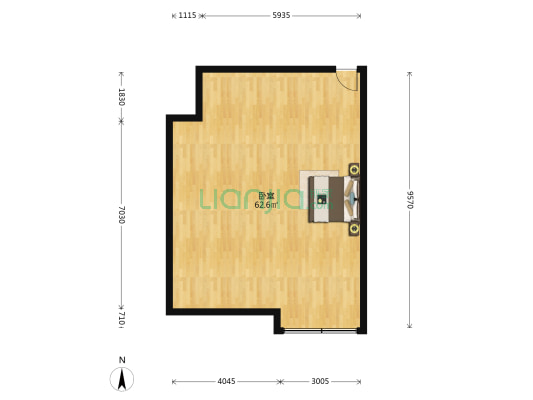 东山印象台 1室0厅0卫 70平方