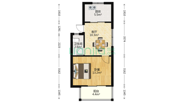 汀洲园二手房实景图