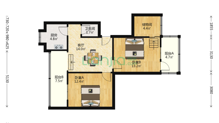江西中医药大学阳明路教工宿舍二手房实景图