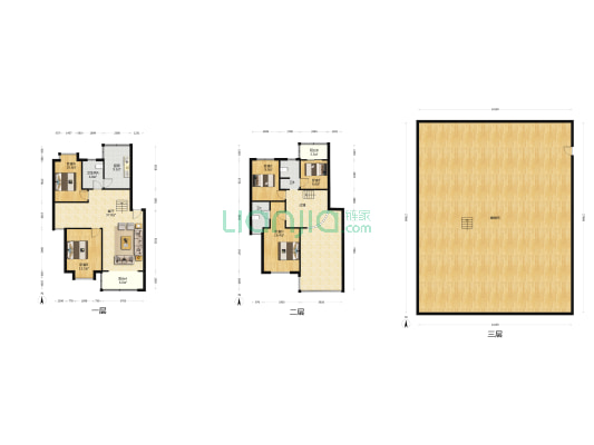 太阳城 5室1厅3卫 176平方