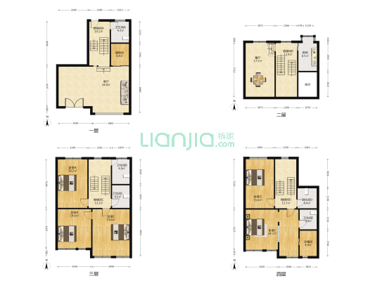 马溪公寓 5室2厅5卫 326平方