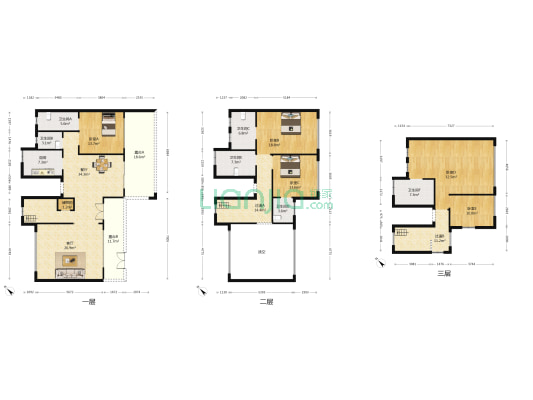 半山半海 5室2厅6卫 266平方