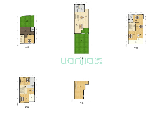广厦爱丽山庄 9室2厅4卫 239平方