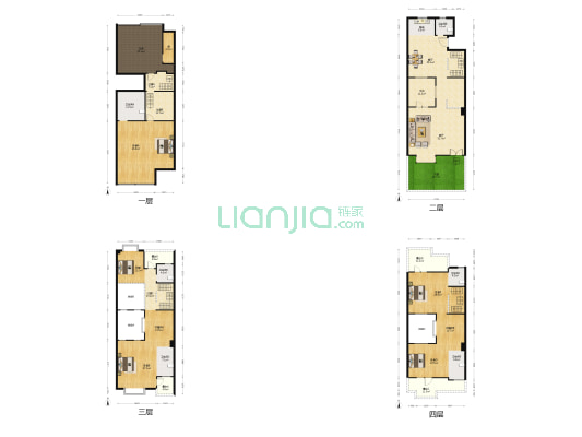 中海雍城世家一期 5室2厅6卫 278平方