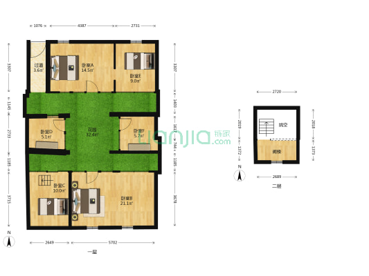 耀武胡同 6室0厅0卫 102平方